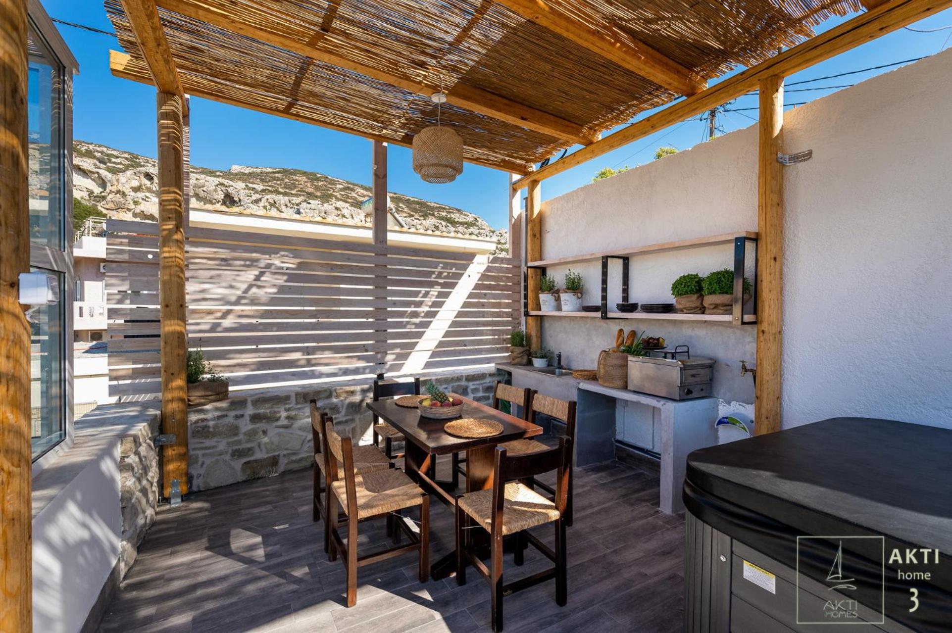 Akti Homes Matala Экстерьер фото